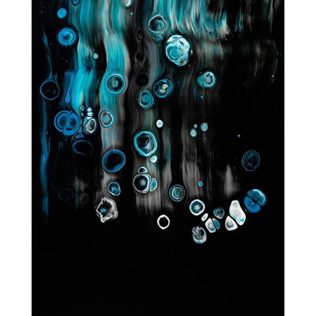 Akoestisch paneel 'Blue Flow'