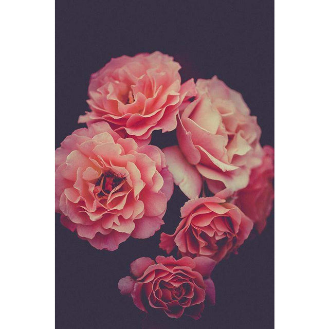 Akoestisch paneel 'Pink Flowers'