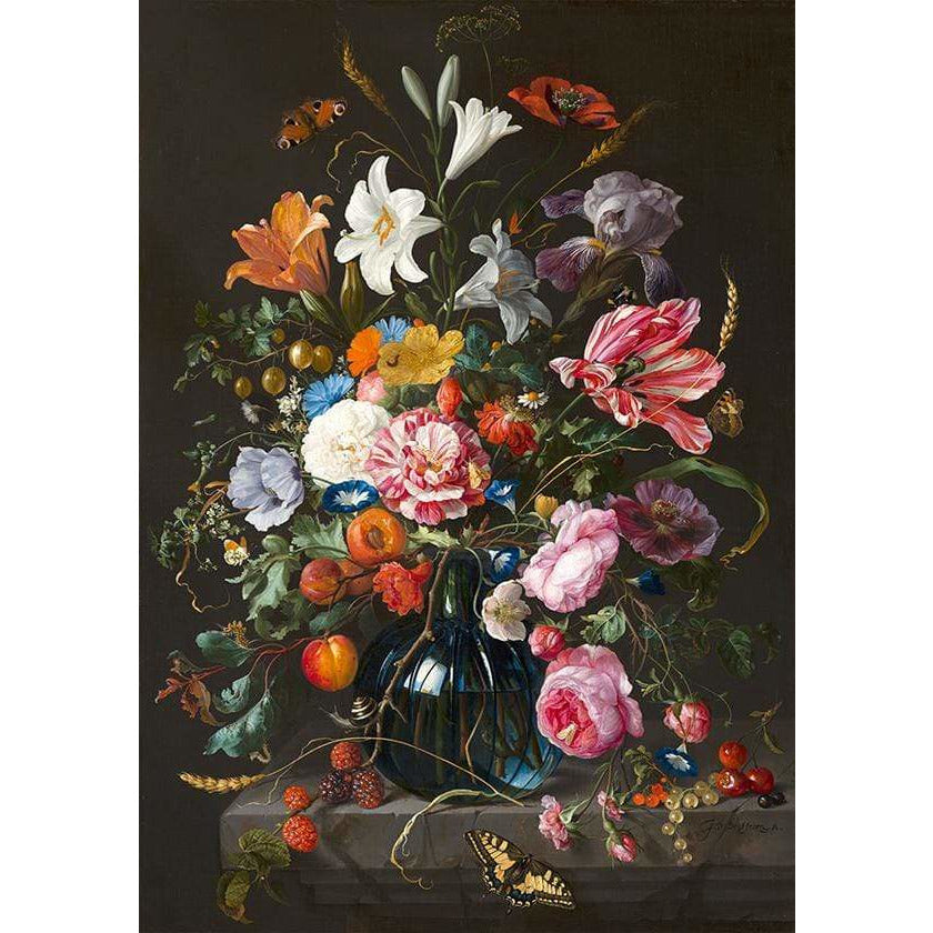 Akoestisch paneel 'Vaas met bloemen_JD de Heem''