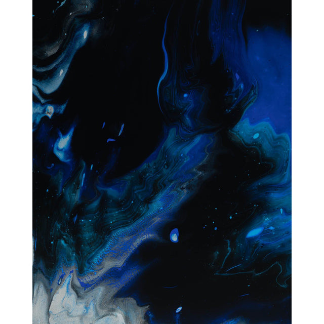 Akoestisch paneel 'Night Black and Blue'