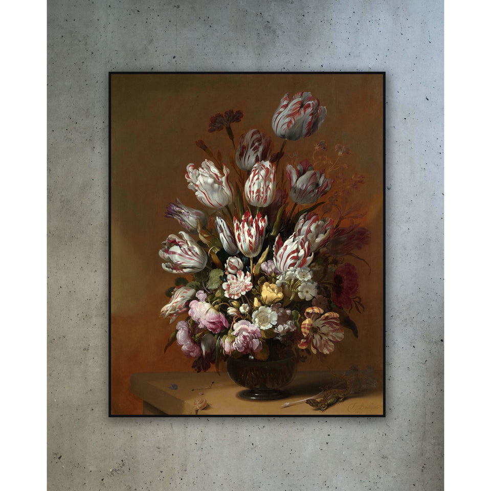 Akoestisch Paneel 'Stilleven met bloemen'