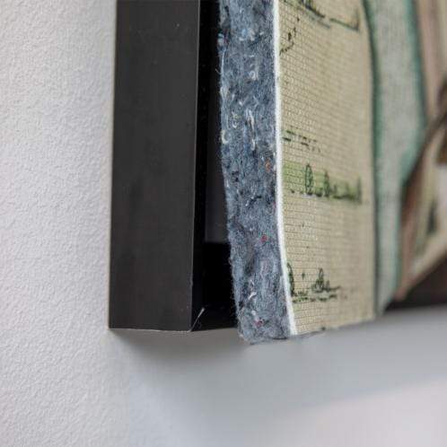 Akoestisch Paneel 'Stilleven met vruchten, oesters en een porseleinen kom'