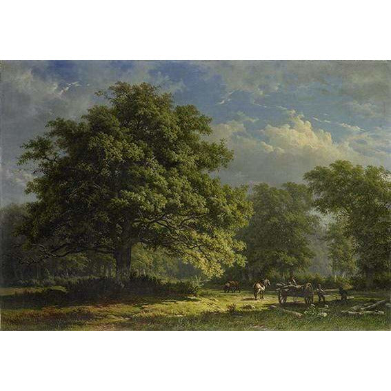 Kunssst akoestisch paneel Kopie van Akoestisch paneel 'Gezicht in het Bentheimse bos' akoestisch paneel geluidsdemping kunst werk kamer galm muur