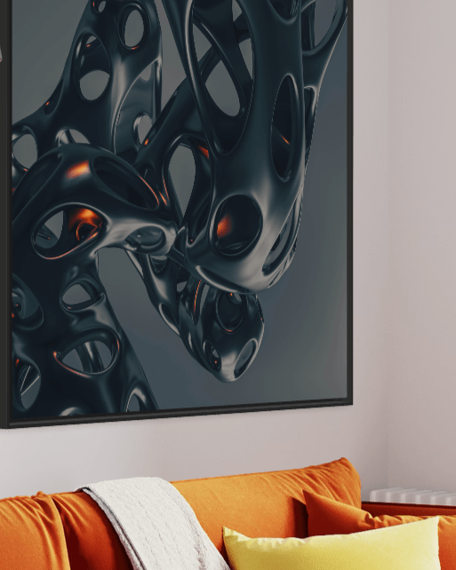 Kunssst akoestisch paneel TEST PANEEL akoestisch paneel geluidsdemping kunst werk kamer galm muur