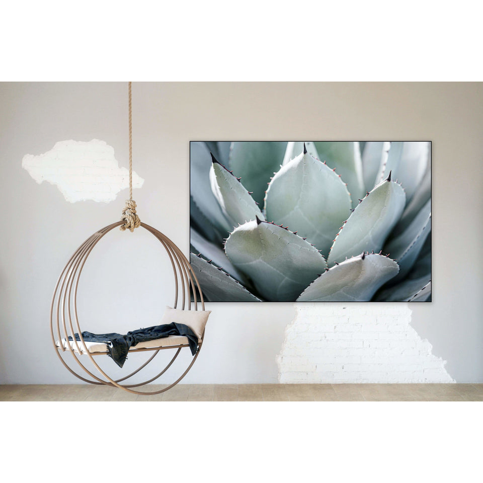 Kunssst akoestisch paneel 52x40 / Standaard paneel Akoestisch paneel 'Agave' akoestisch paneel geluidsdemping kunst werk kamer galm muur