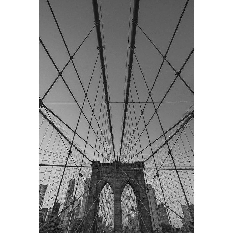 Kunssst akoestisch paneel Akoestiek Paneel 'Brooklyn Bridge' akoestisch paneel geluidsdemping kunst werk kamer galm muur